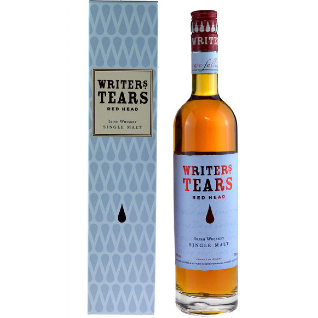 WRITER'S TEARS RED H WHISKY 46% 70CL